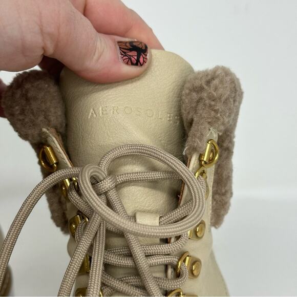 Aerosols Alden Hiking Boots Style Boot - Taupe / Stone - Picture 3 of 11